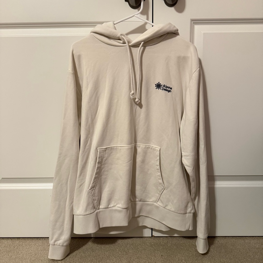 Alpine Design Cream Hoodie